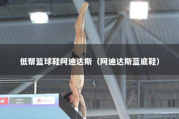 低帮篮球鞋阿迪达斯（阿迪达斯蓝底鞋）